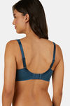 Triumph Padded Non Wired Full Coverage Super Support Bra - Secret Lagoon — thumbnail 3